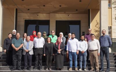 A scientific visit by a delegation from the University of Al-Hamdaniya (Laser and Photonics Center) to the College of Dentistry – University of Mosul.