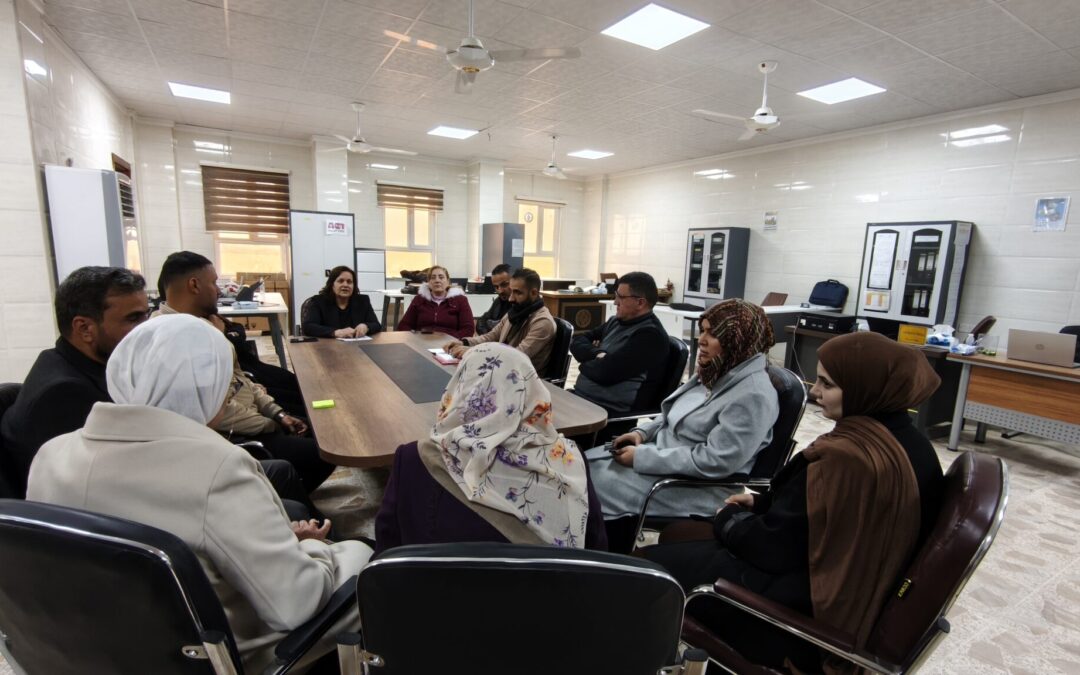 Director of the Laser and Photonics Center Holds a Meeting to Discuss the Center’s Strategic Plan and Mechanisms for Publishing Scientific Research