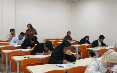 تعزيزاً للتعاون المشترك ، كوادر مركزنا تشارك في مراقبةالامتحانات النهائية